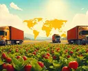 Exportaciones agrícolas impulsan balanza comercial positiva