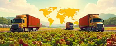 Exportaciones agrícolas impulsan balanza comercial positiva