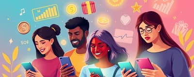 Usa apps que recompensan hábitos de ahorro