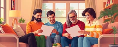 Pide referencias a familiares o amigos sobre la entidad