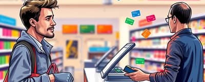 Evita aceptar tarjetas ofrecidas en tiendas sin análisis previo