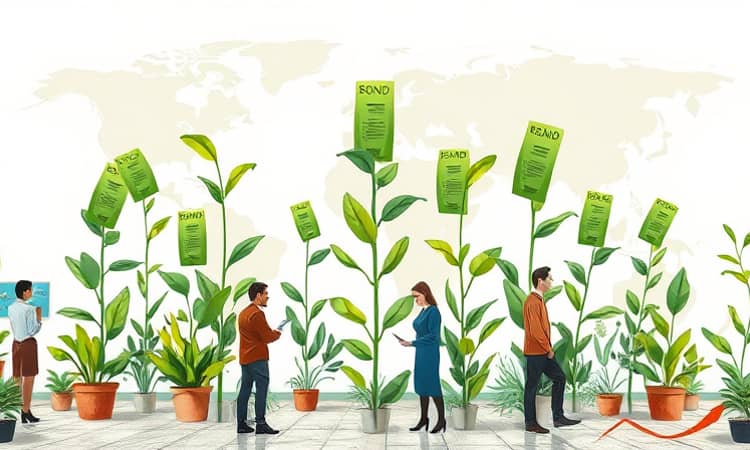 Aumenta la demanda por bonos verdes en carteras globales