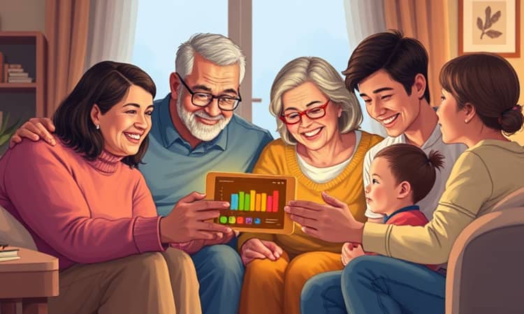 Comparte metas de ahorro con familiares en tiempo real