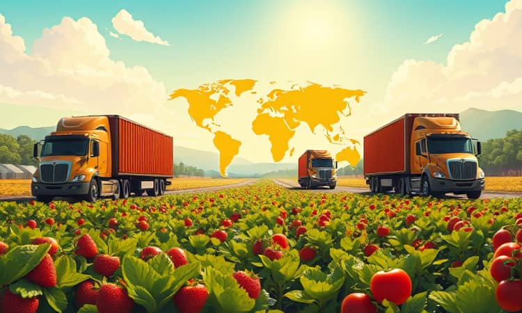Exportaciones agrícolas impulsan balanza comercial positiva