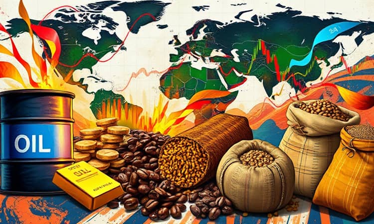 Volatilidad en commodities sacude las bolsas internacionales