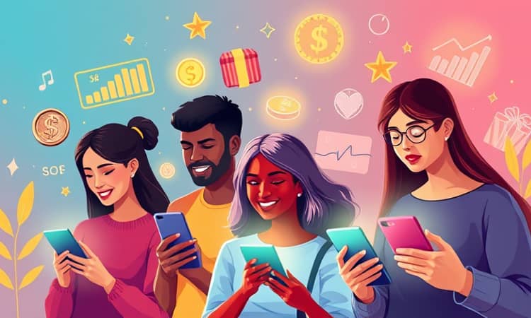 Usa apps que recompensan hábitos de ahorro