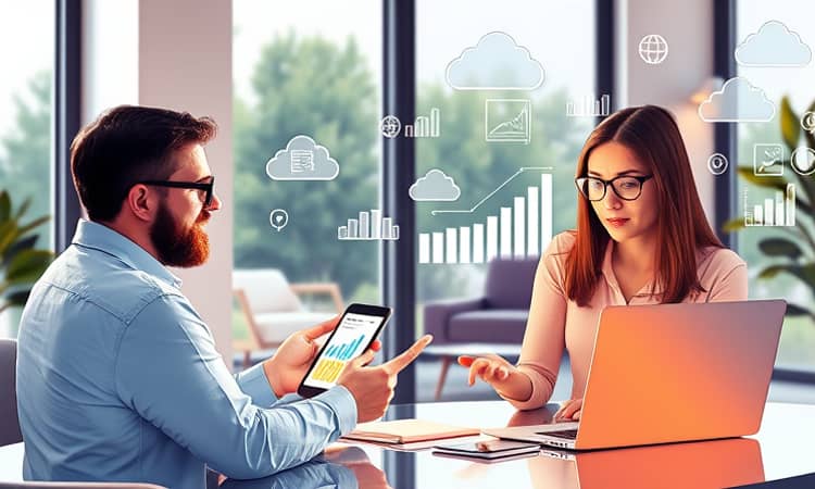 Comparte informes financieros con tu contador por app