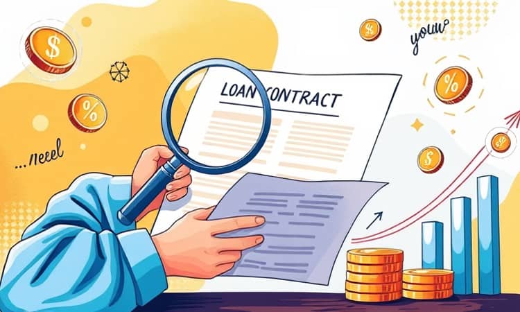 Revisa el costo total, no solo la tasa de interés